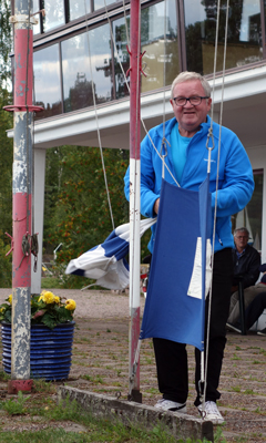 Janne-med-flagga
